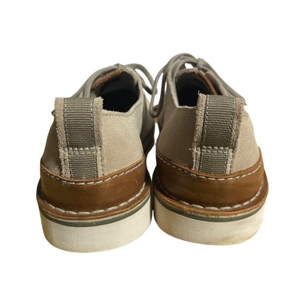 Clarks Mens Capler Plain Oxfords Sand Suede Derby Shoes Mens Size US 9.5 - Picture 3 of 10